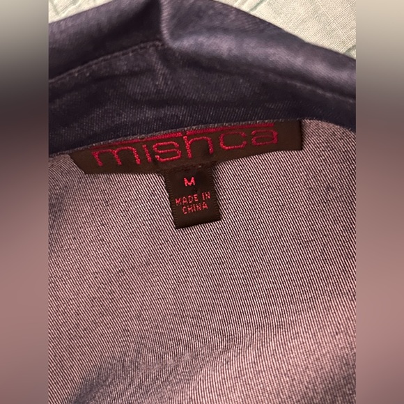 Mischa‎ women’s tunic jeweled button shirt - Picture 3 of 5